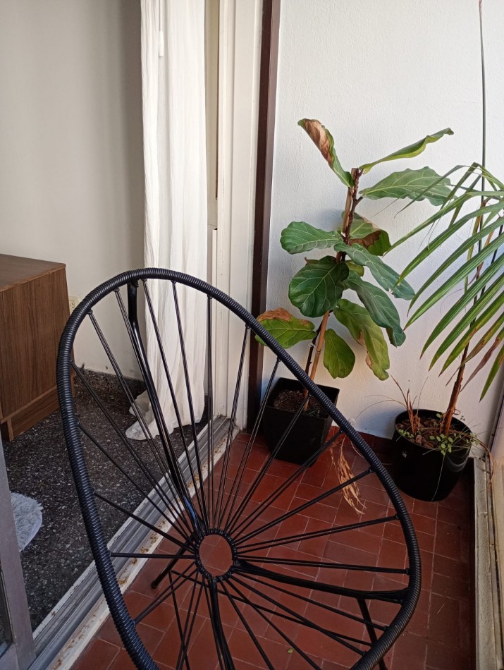 Alquiler depto 2 dorm + 1 de servicio. Cochera opcional 56 e/ 5 y 6
